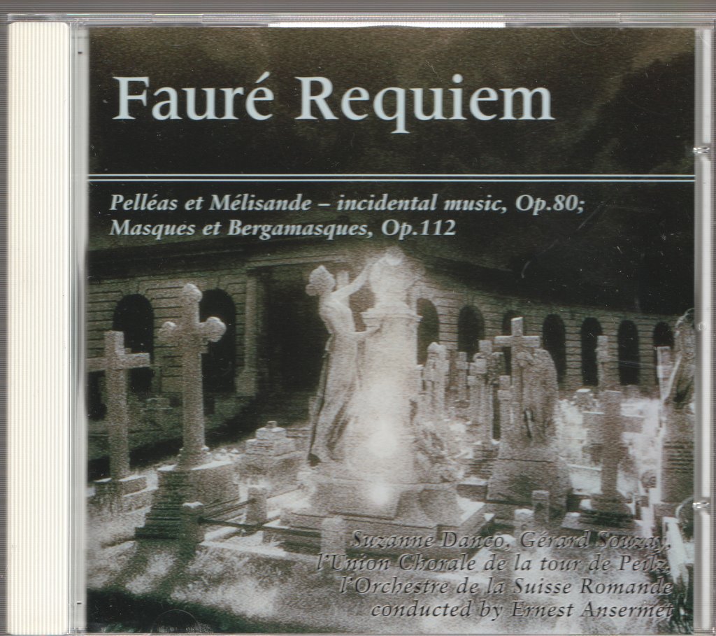 L'Orchestre De La Suisse Romande, Ernest Ansermet - Gabriel Fauré - Requiem - Cd