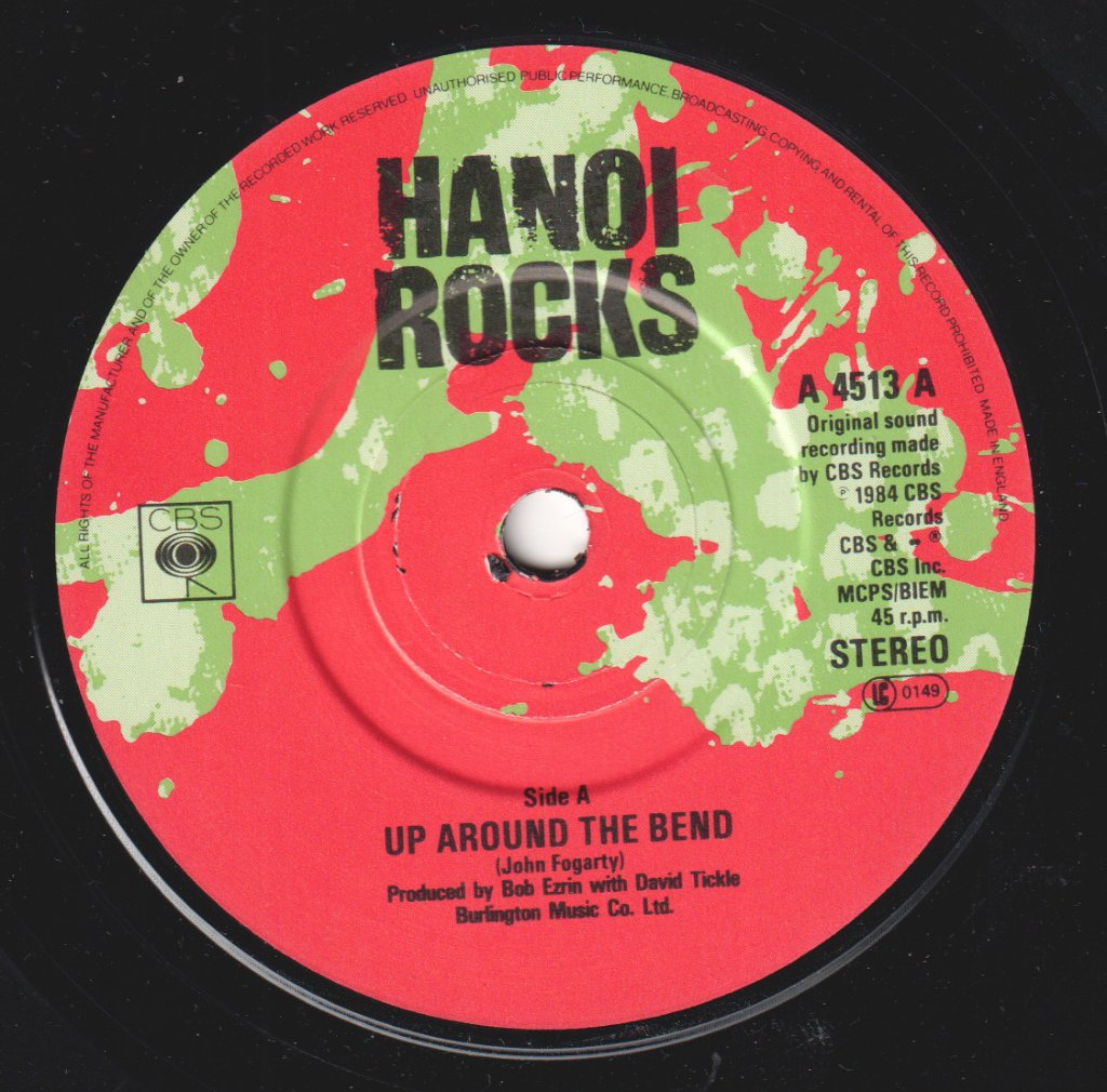 Hanoi Rocks - Up Around The Bend - Double 7 Inch