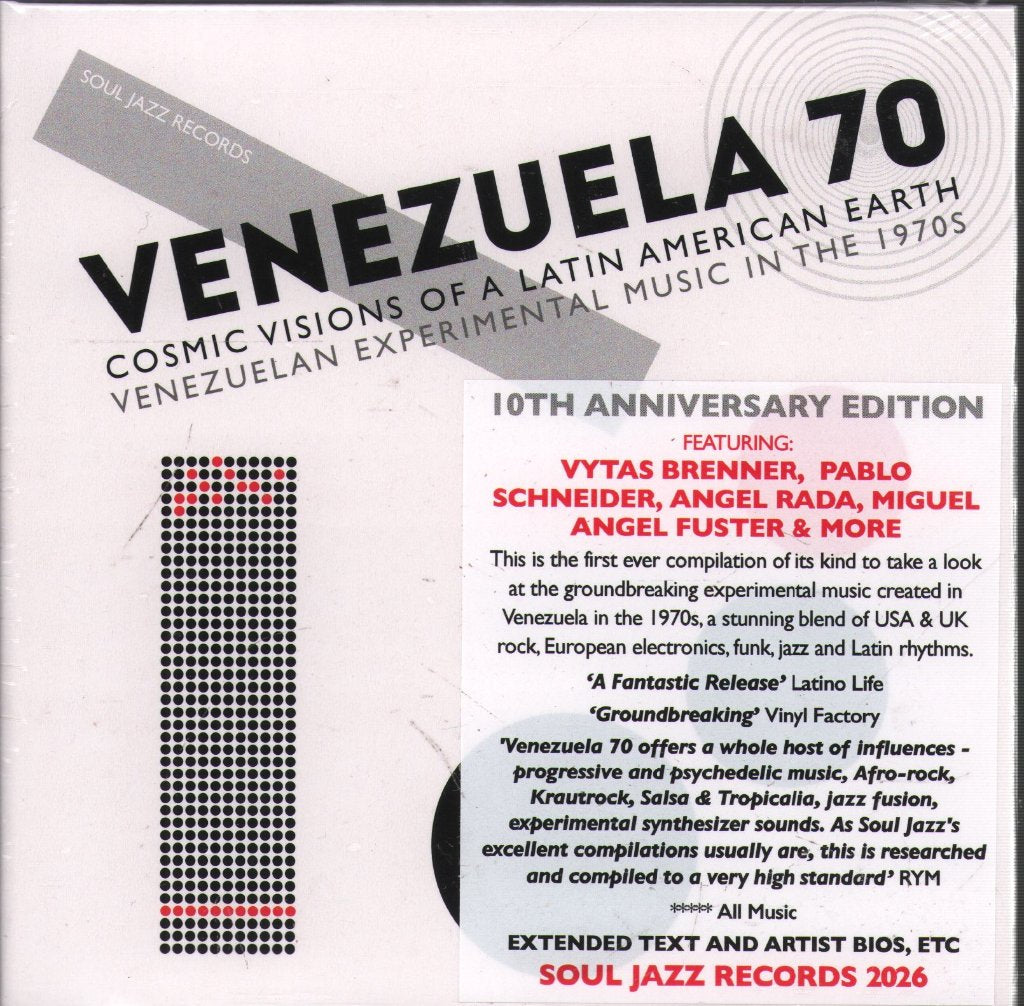 Various Artists - Venezuela 70: Cosmic Visions of A Latin American Earth - Venezuelan Experimental Rock In the 1970s - Cd