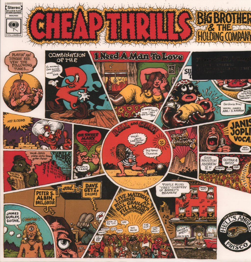 Big Brother & The Holding Company - Cheap Thrills - Lp