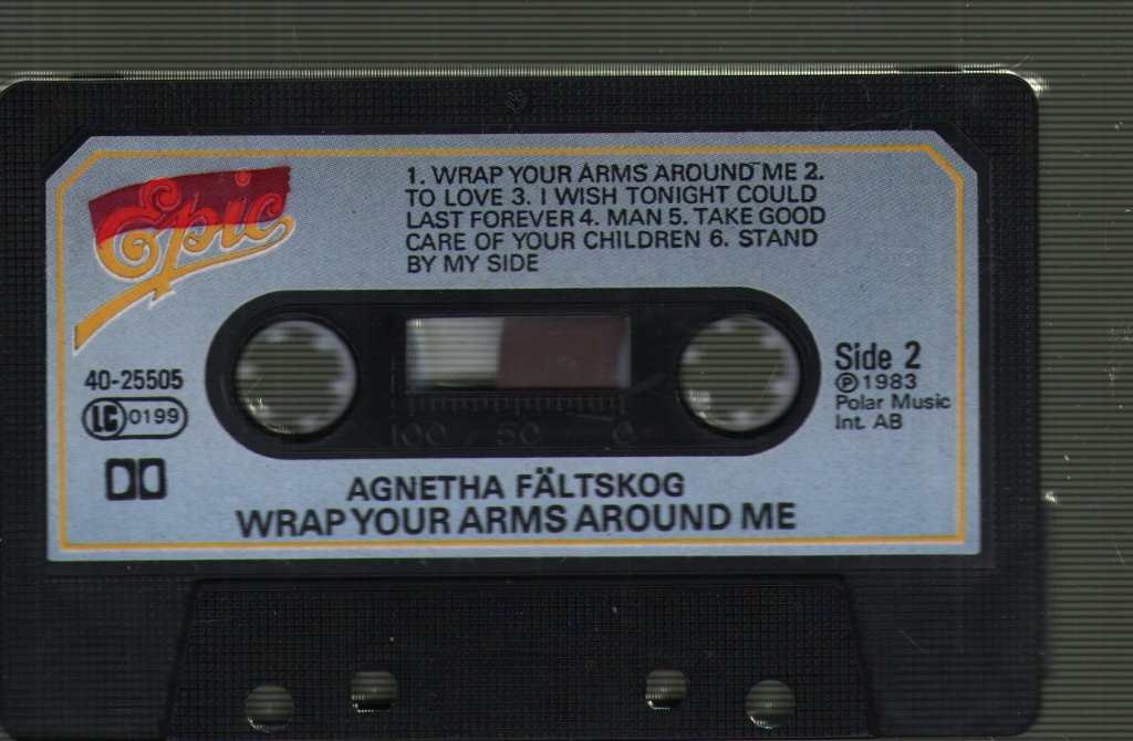 Agnetha Fältskog - Wrap Your Arms Around Me - Cassette