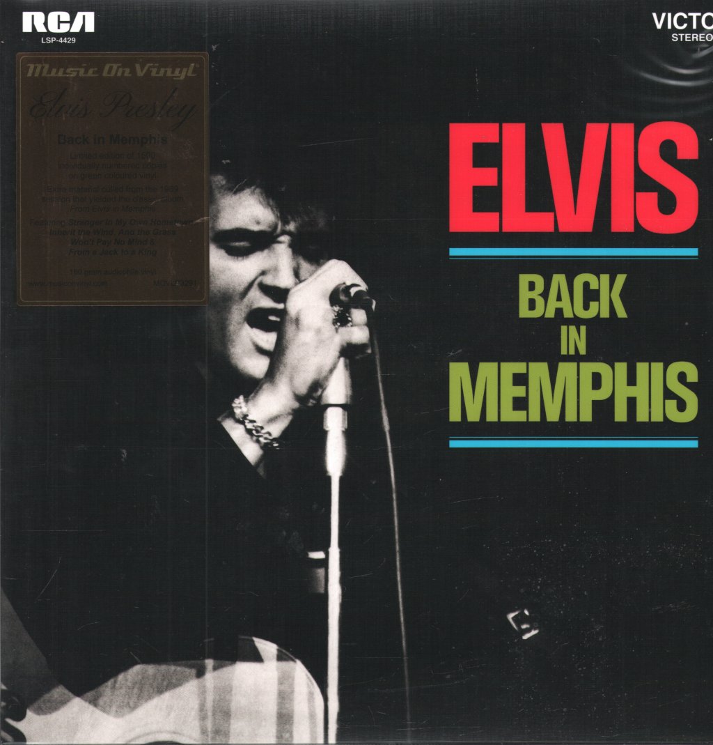 Elvis Presley - Back In Memphis - Lp