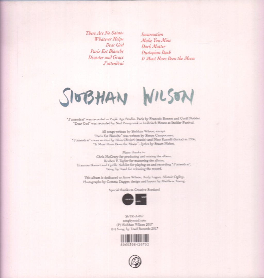 Siobhan Wilson - There Are No Saints - Lp