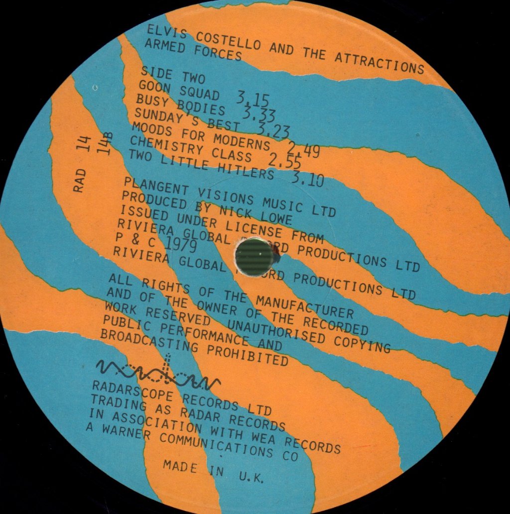 Elvis Costello - Armed Forces - Lp