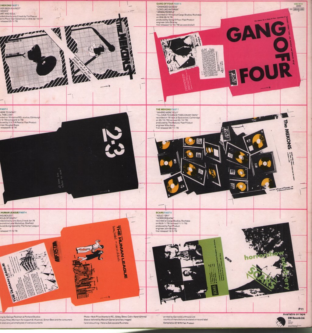 Various Artists - Fast Product First Year Plan - Lp