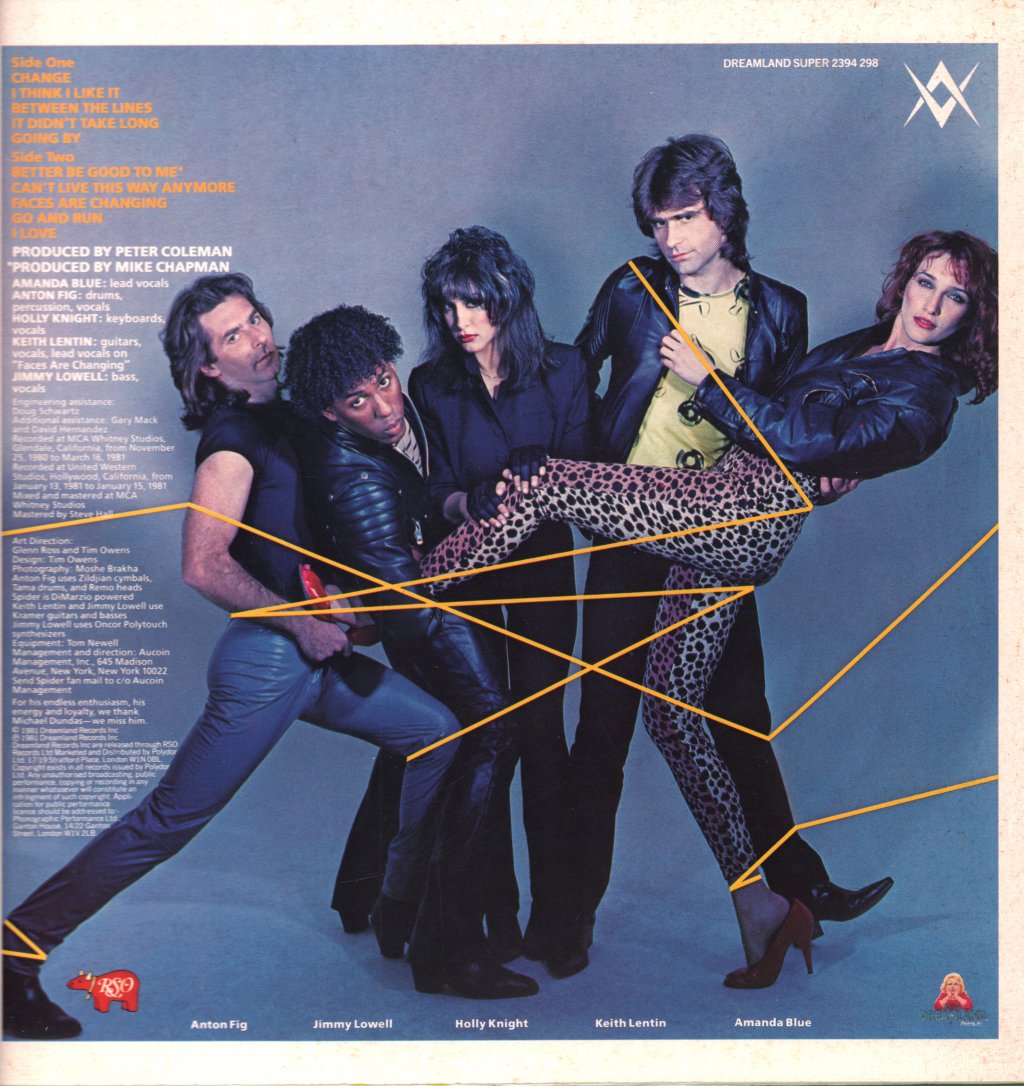 Spider - Between The Lines - Lp