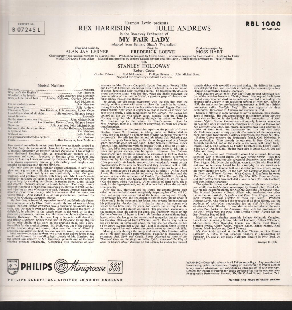 My Fair Lady - My Fair Lady - Lp