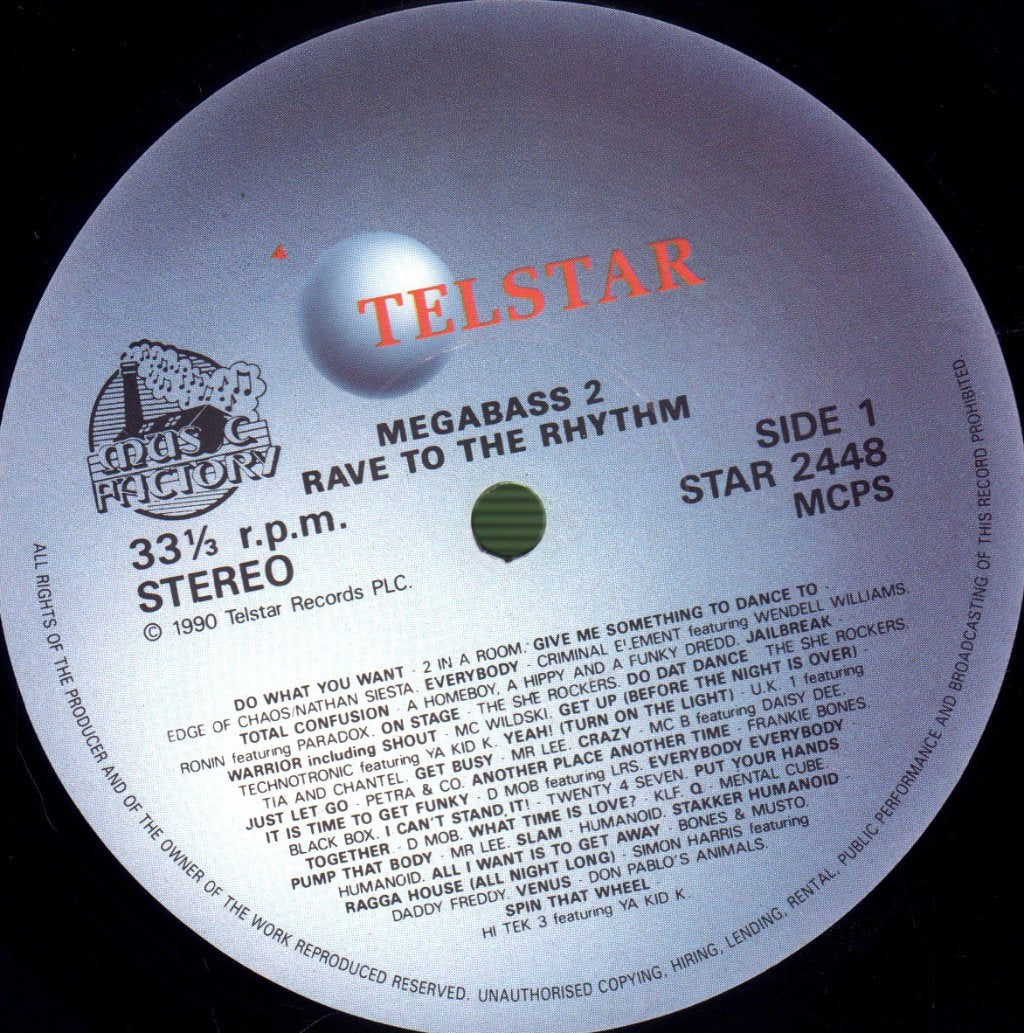 Megabass / The Mastermixers - Megabass 2 - Lp