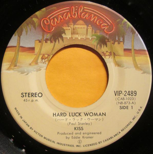 Kiss - Hard Luck Woman - 7 Inch