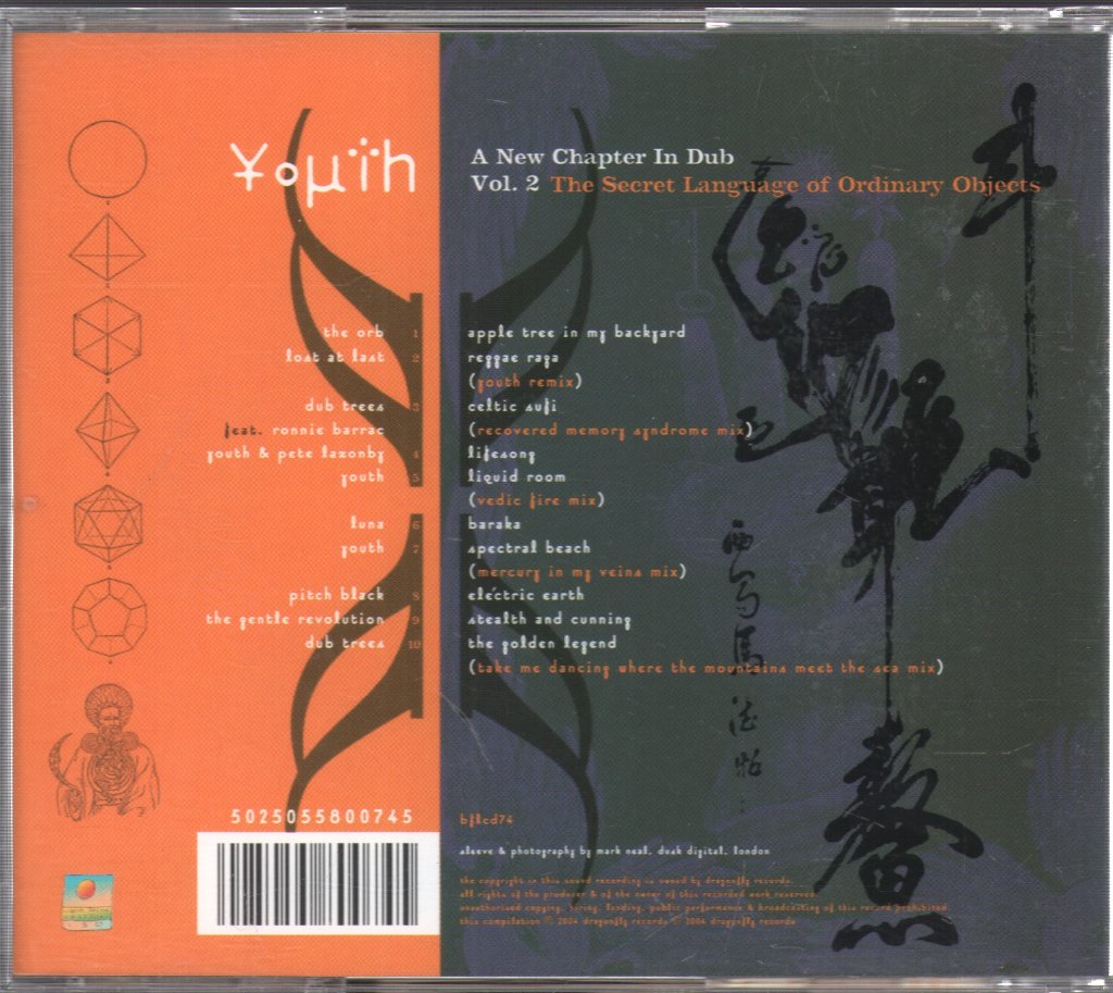 Youth - A New Chapter In Dub Vol. 2 (The Secret Language Of Ordinary Objects) - Cd