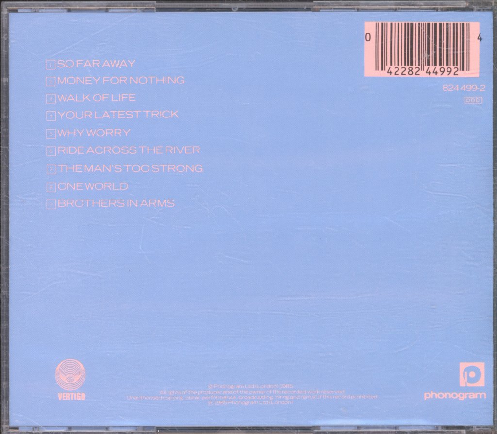 Dire Straits - Brothers In Arms - Cd