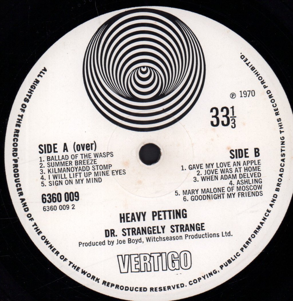 Dr Strangely Strange - Heavy Petting - Lp