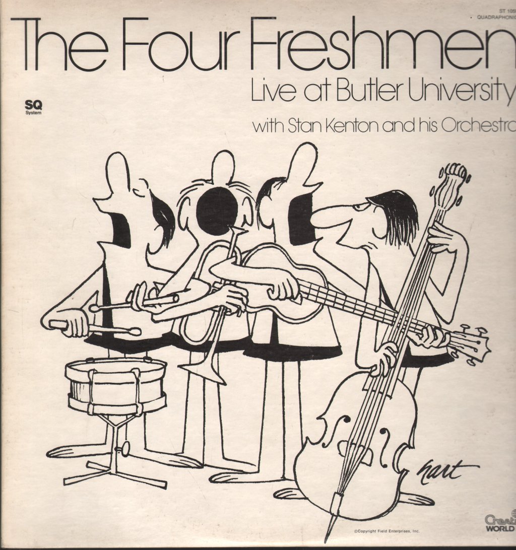 Four Freshmen - Live At Butler University - Double Lp