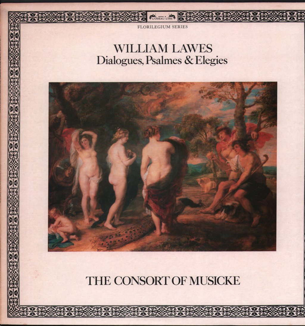 Consort Of Musicke - William Lawes - Dialogues, Psalmes & Elegies - Lp