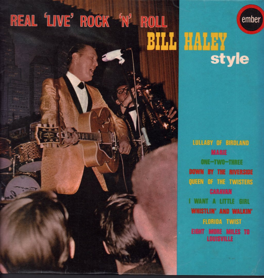 Bill Haley - Real 'Live' Rock 'N' Roll Bill Haley Style - Lp