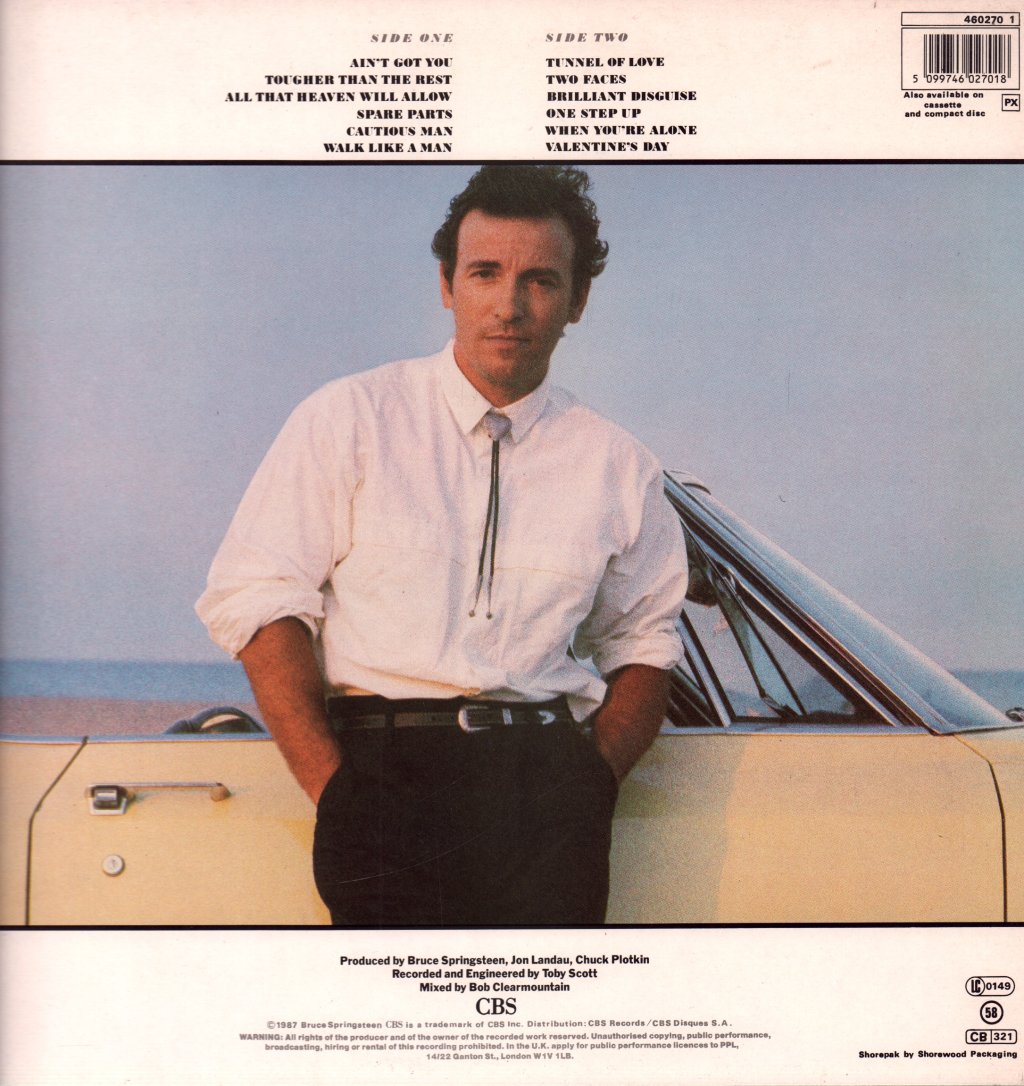 Bruce Springsteen - Tunnel Of Love - Lp