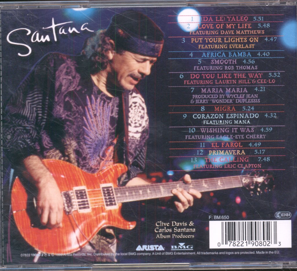 Santana - Supernatural - Cd