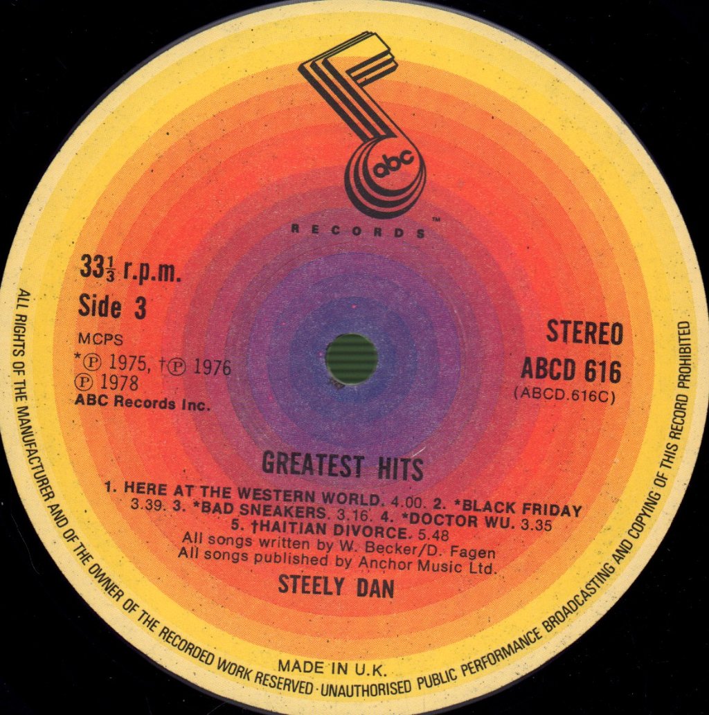 Steely Dan - Greatest Hits - Double Lp