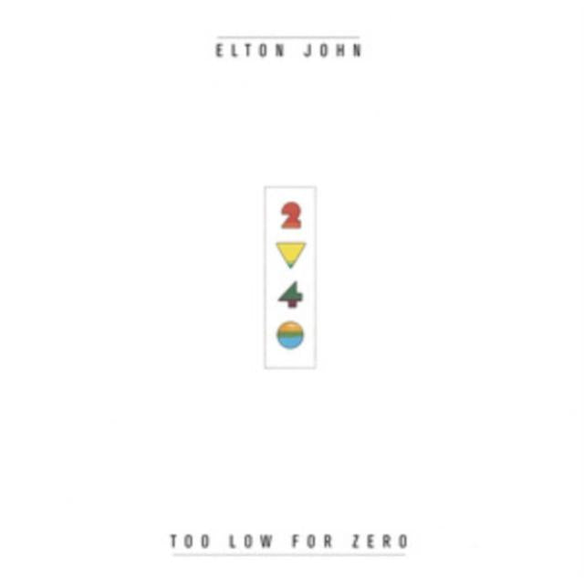 Elton John - Too Low For Zero - Cd