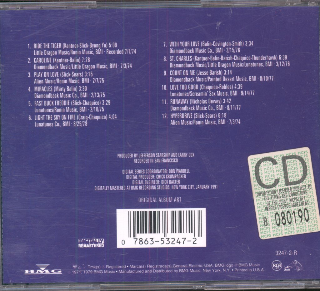 Jefferson Starship - Gold - Cd