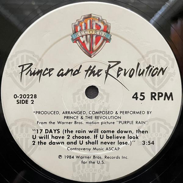 Prince And The Revolution - When Doves Cry - 12 Inch