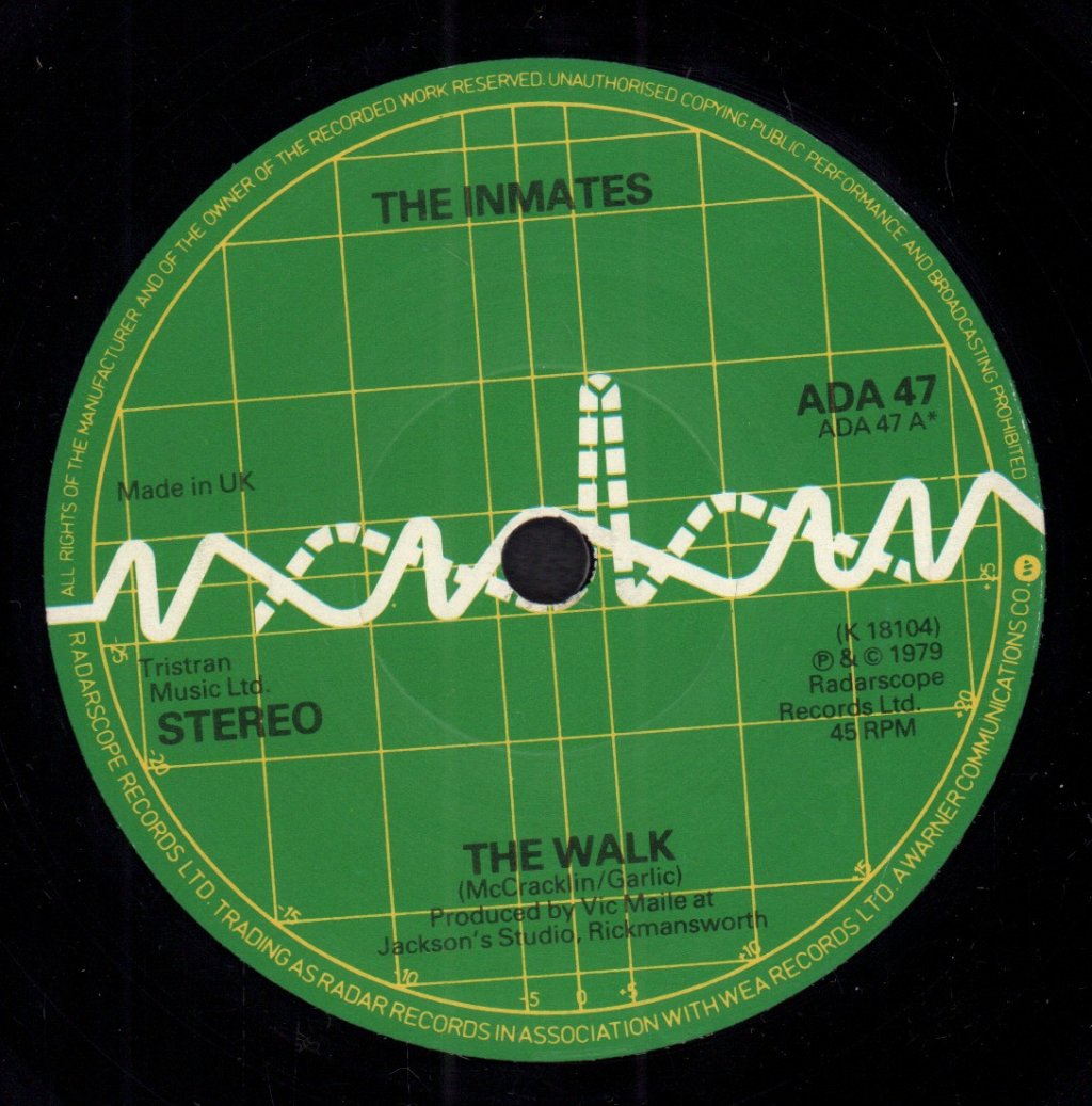 Inmates - Walk - 7 Inch