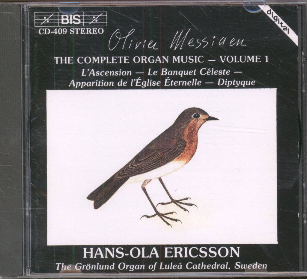 Hans-Ola Ericsson - Messiaen - Complete Organ Music, Volume 1 - Cd
