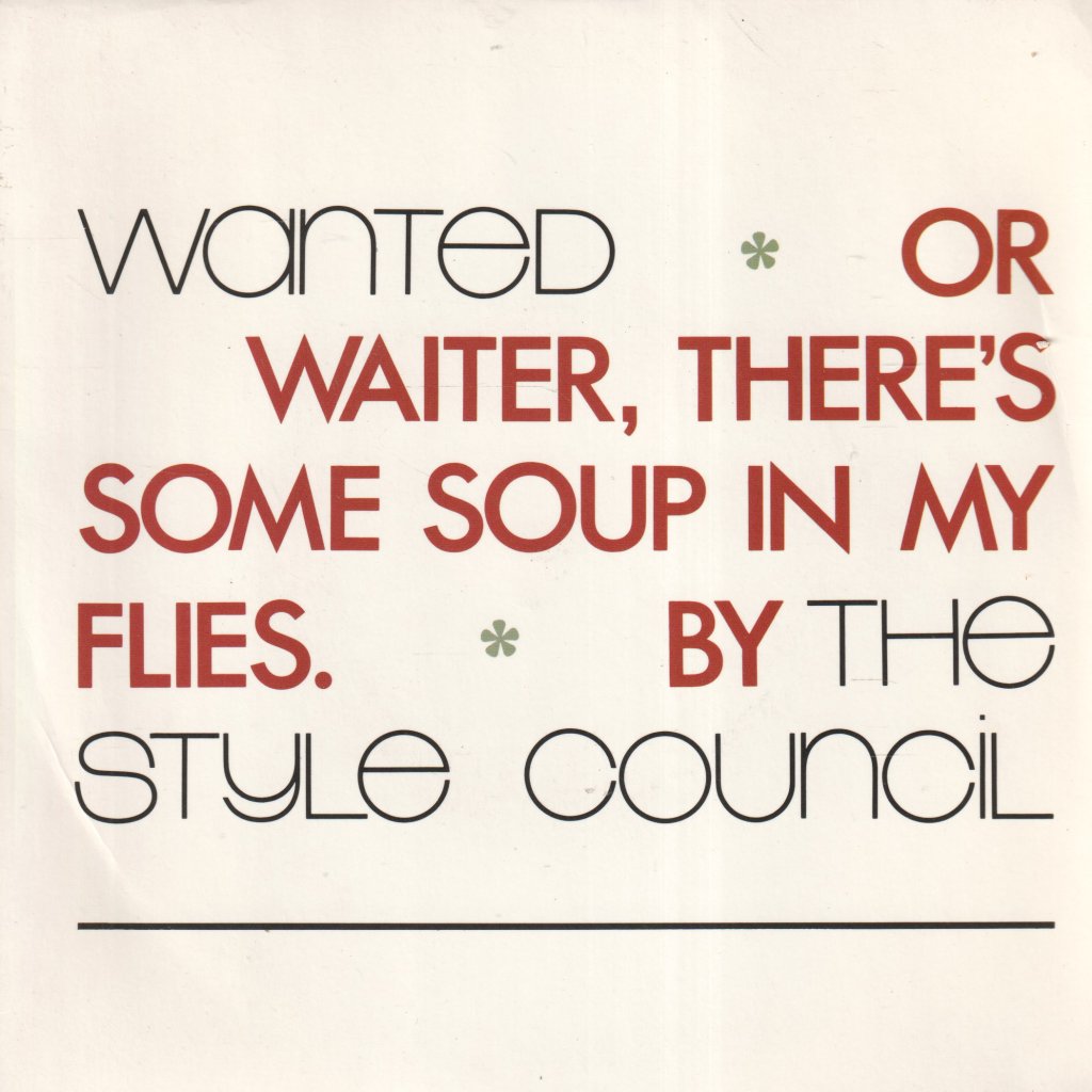 Style Council - Wanted - 7 Inch