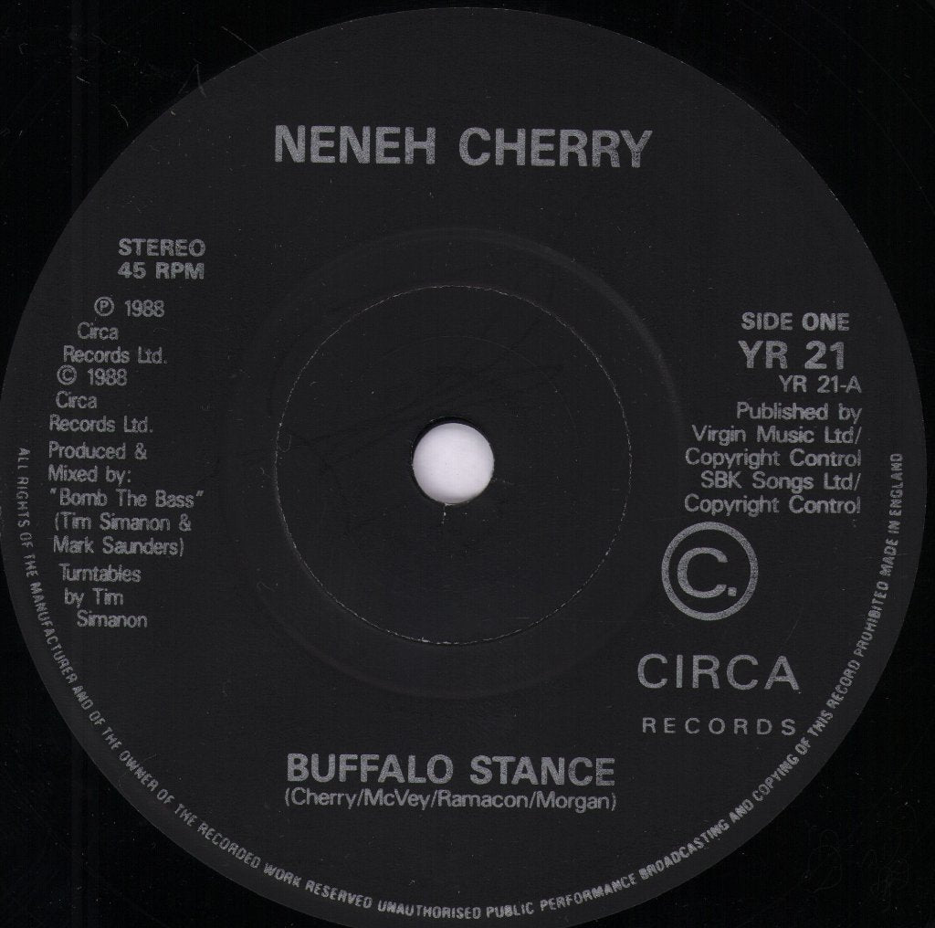 Neneh Cherry - Buffalo Stance - 7 Inch