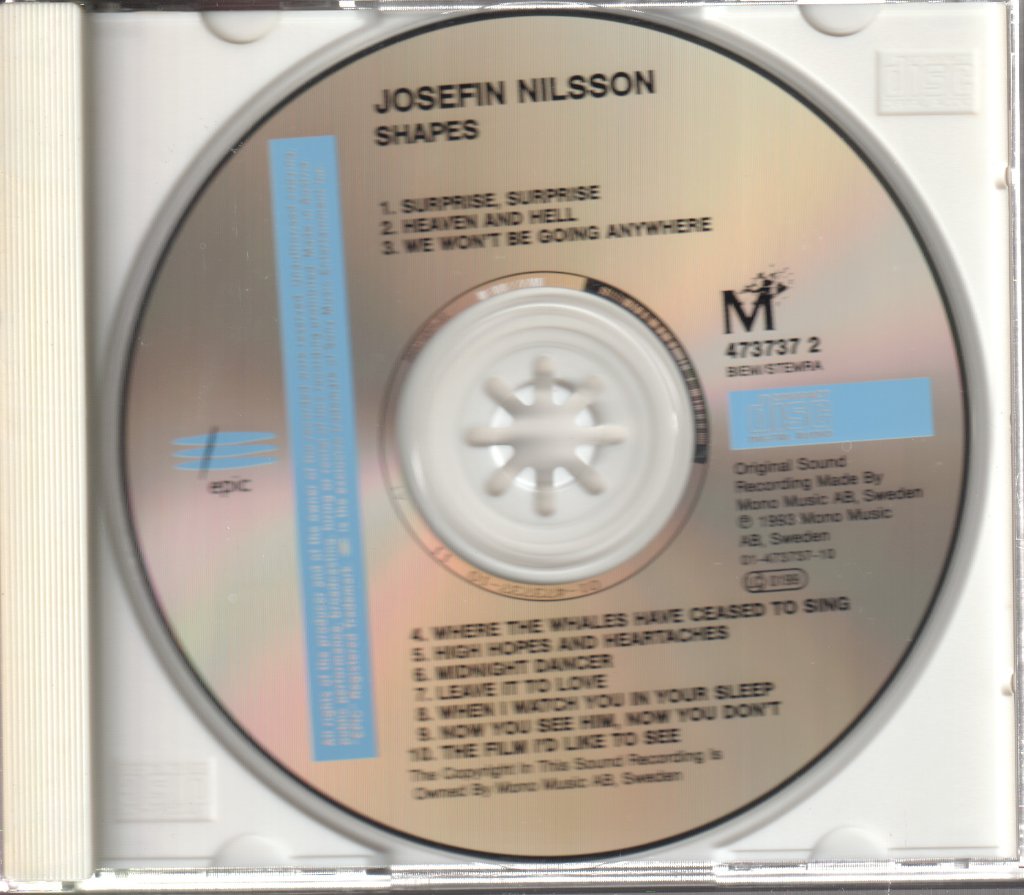 Josefin Nilsson - Shapes - Cd