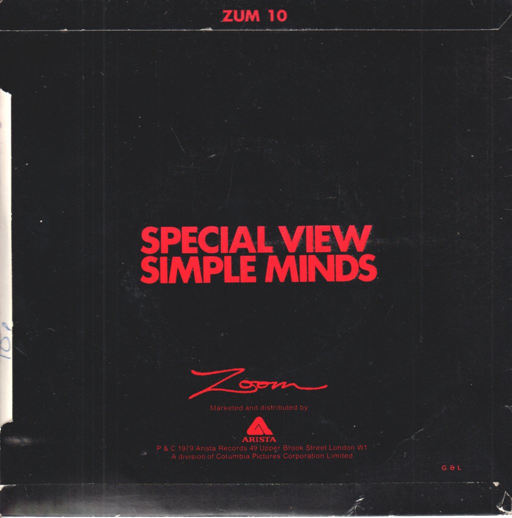 Simple Minds - Life In A Day - 7 Inch