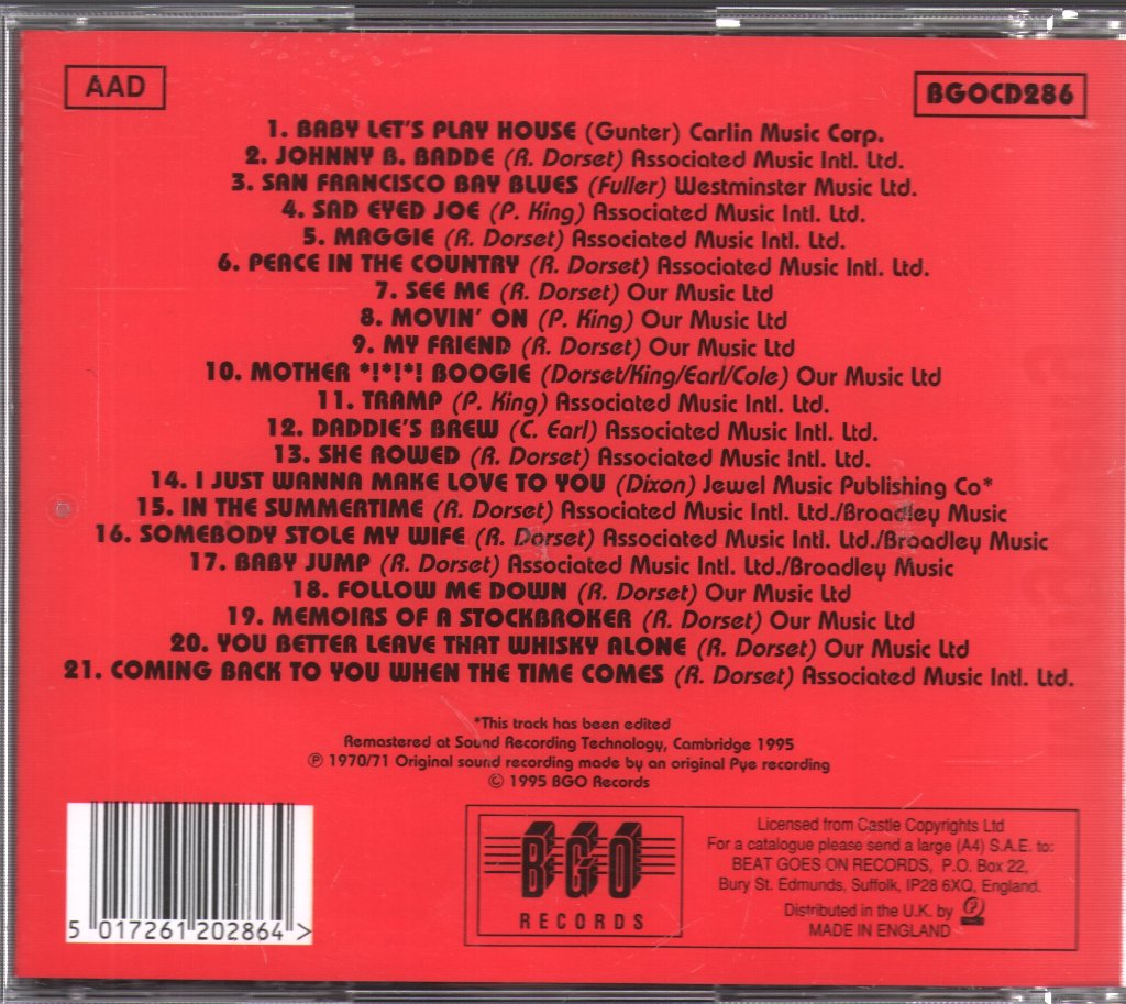 Mungo Jerry - Mungo Jerry / Electronically Tested - Cd