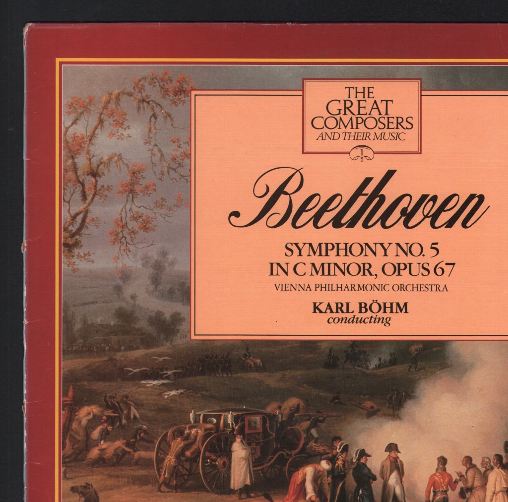 Karl Bohm / Vienna Philharmonic Orchestra - Beethoven - Symphony No.5 In C Minor - Lp