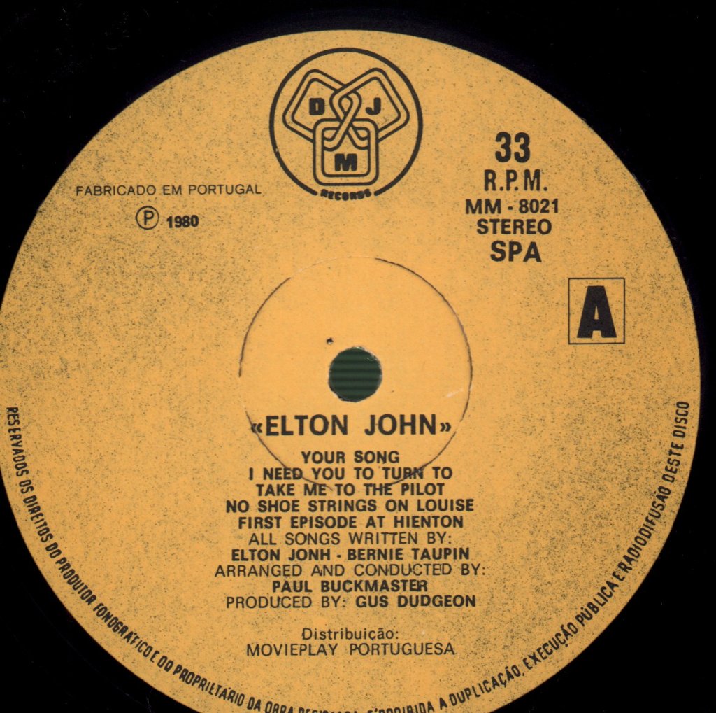 Elton John - Elton John - Lp