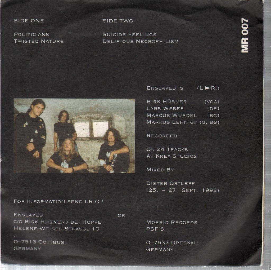 Enslaved - Twisted Nature - 7 Inch