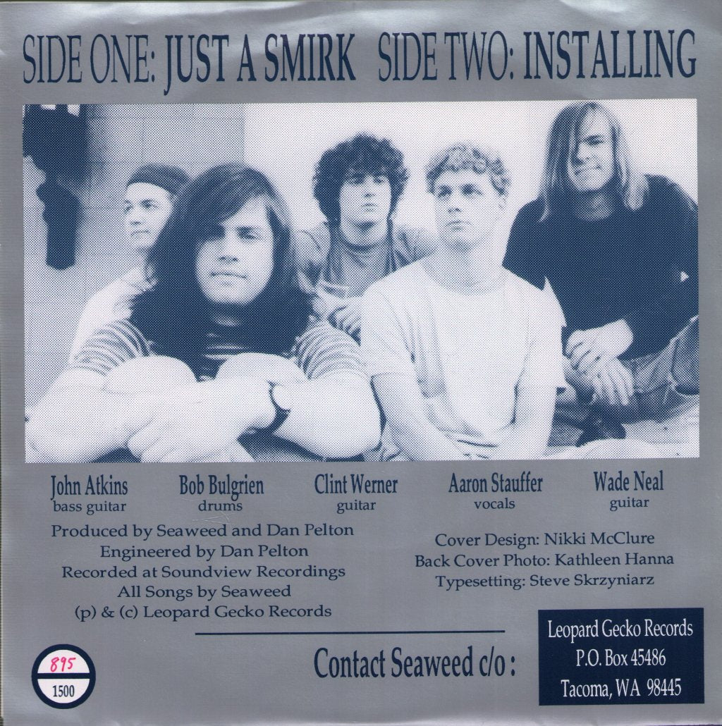Seaweed - Just A Smirk - 7 Inch
