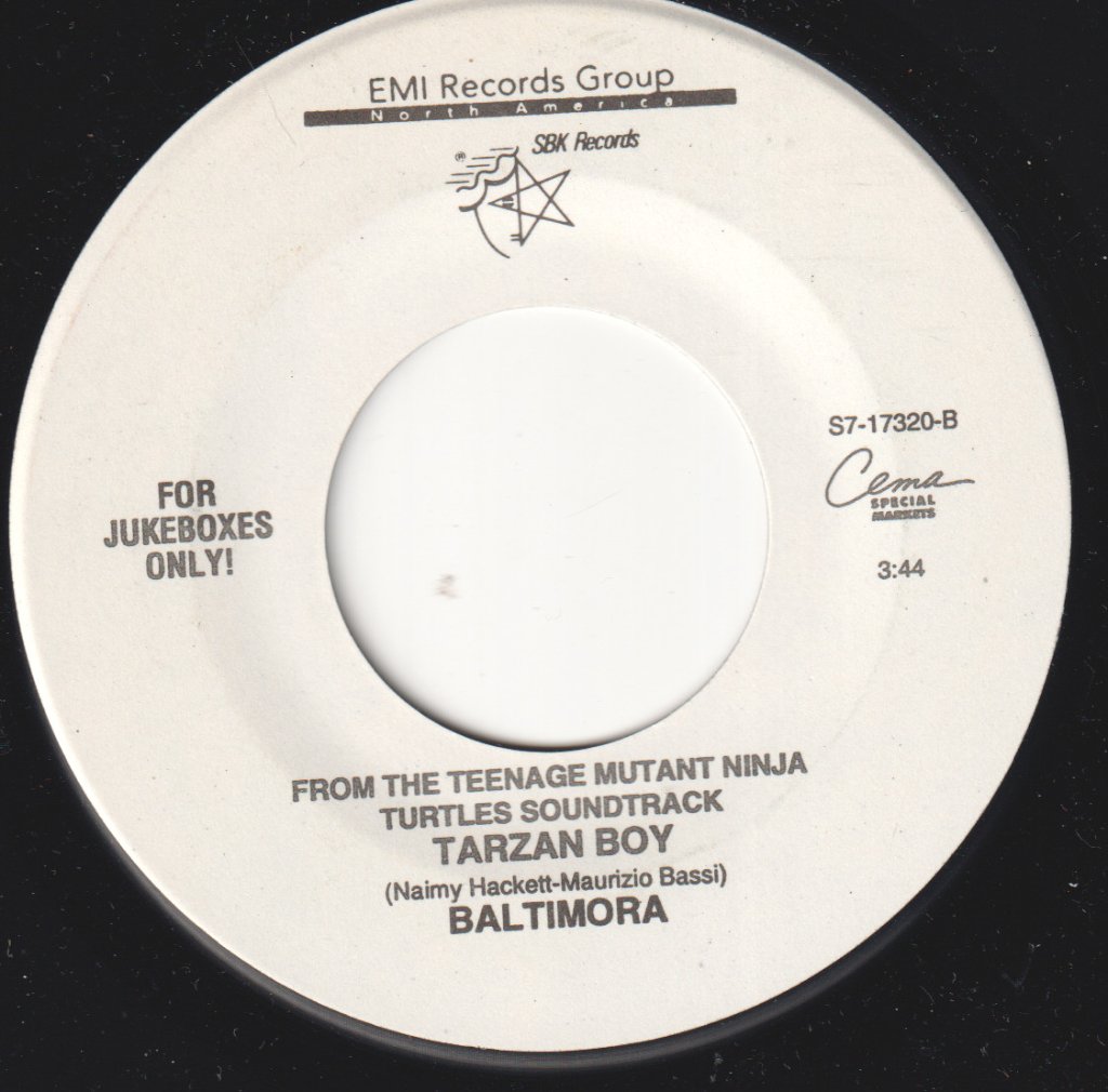 Technotronic Featuring Ya Kid K / Baltimora - Rockin' Over The Beat / Tarzan Boy - 7 Inch