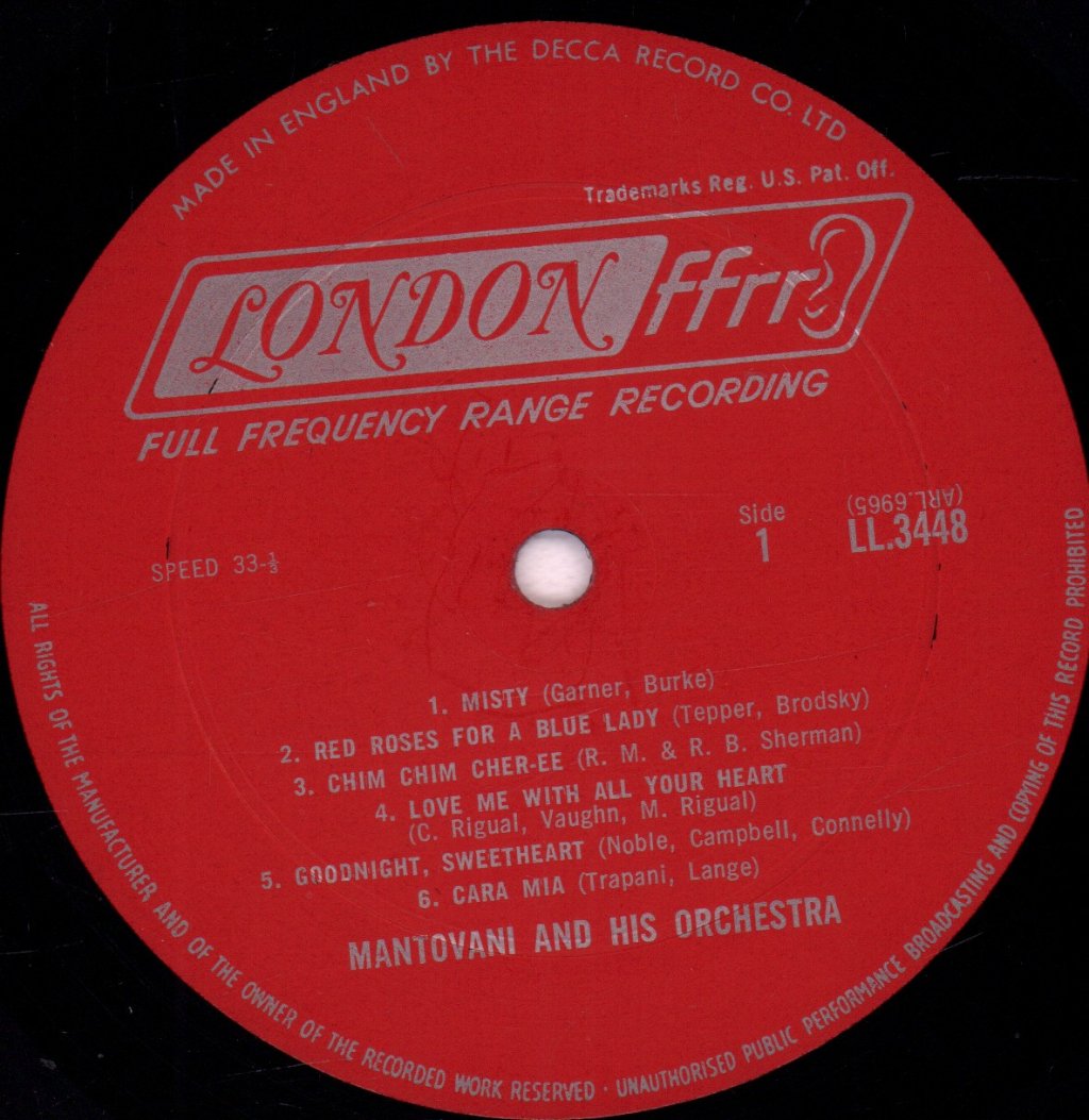 Mantovani And His Orchestra - Mantovani Magic - Lp