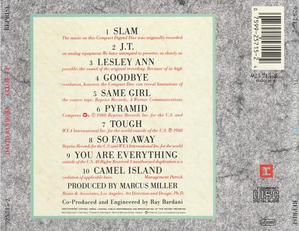 David Sanborn - Close-Up - Cd