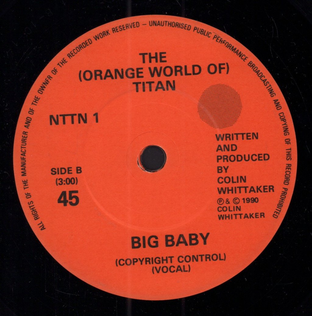 Titan (Rock) - Big Baby - 7 Inch