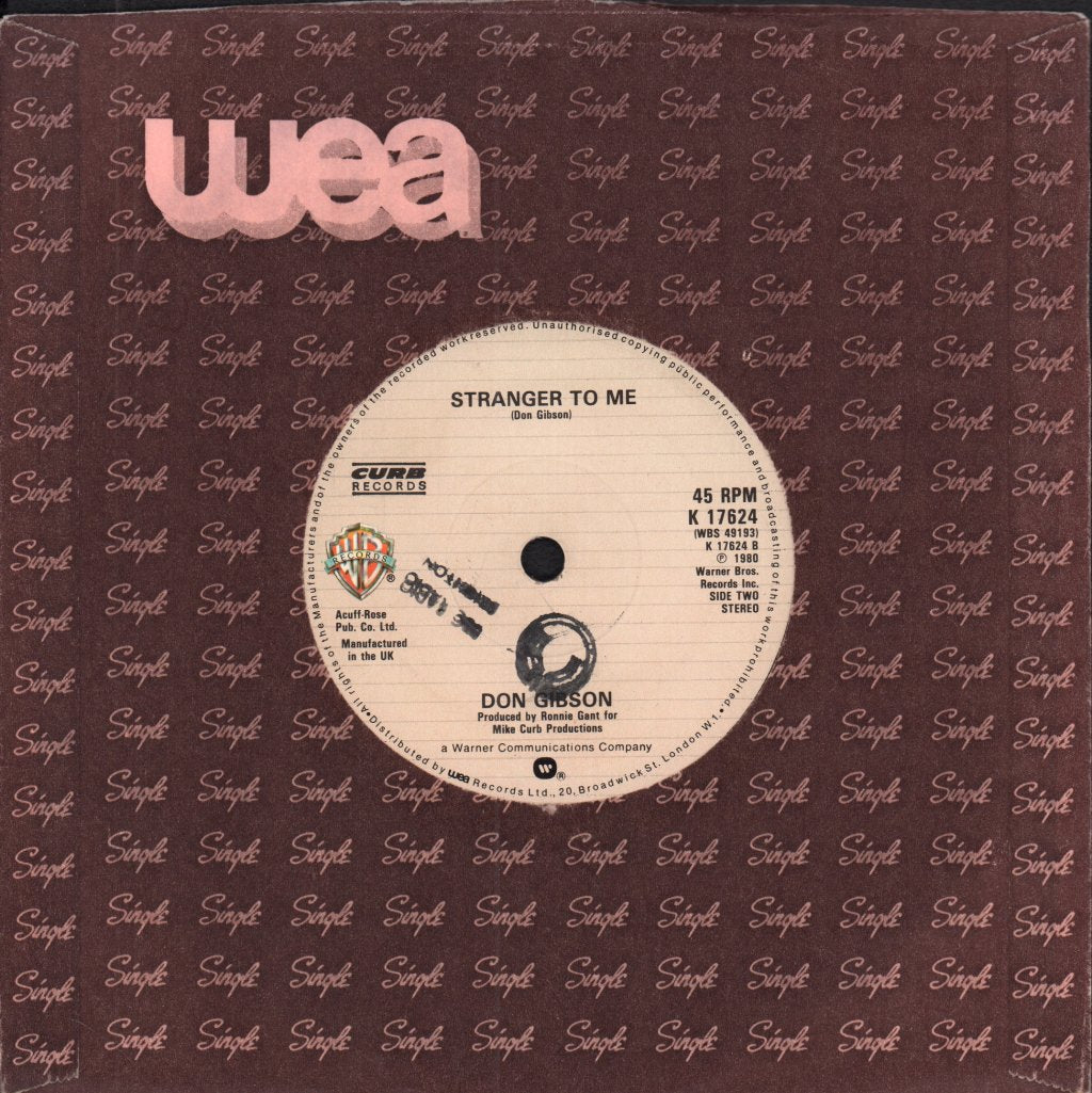 Don Gibson - Sweet Sensuous Sensations - 7 Inch