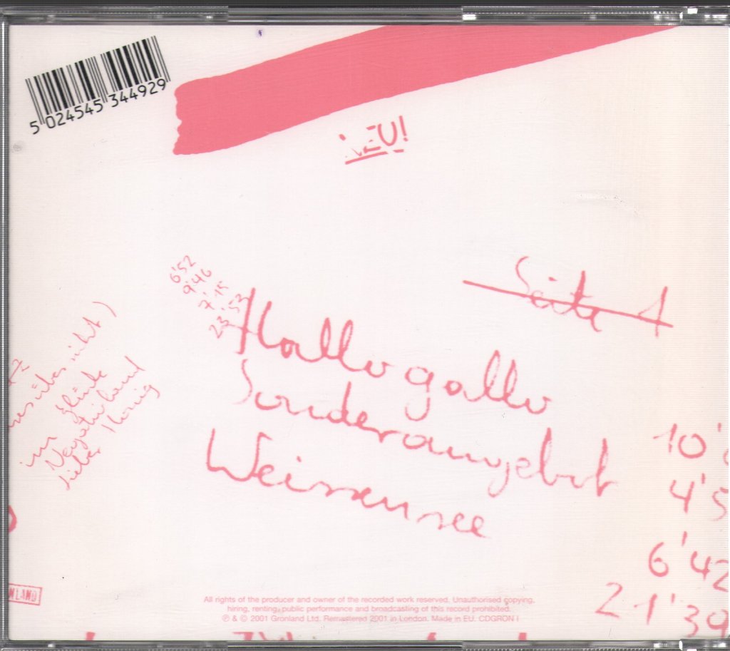 Neu! - Neu! - Cd