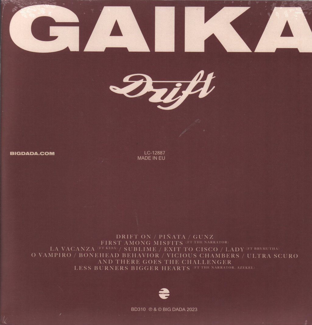 Gaika - Drift - Double Lp