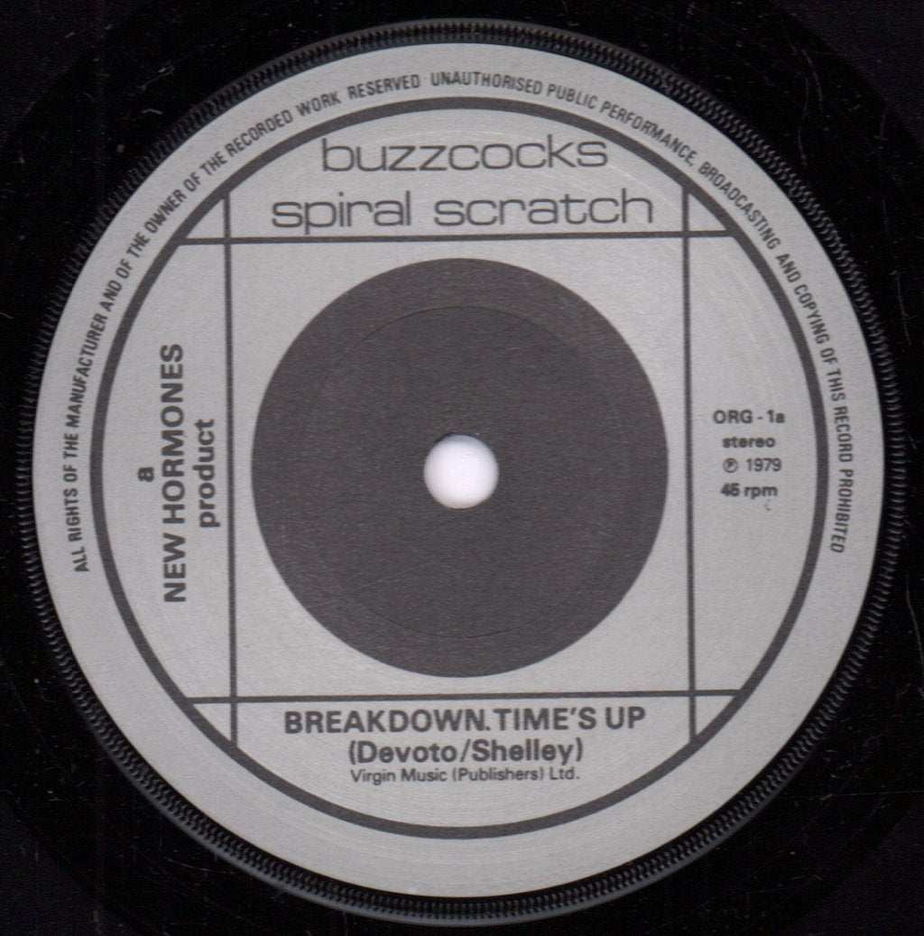 Buzzcocks - Spiral Scratch - 7 Inch