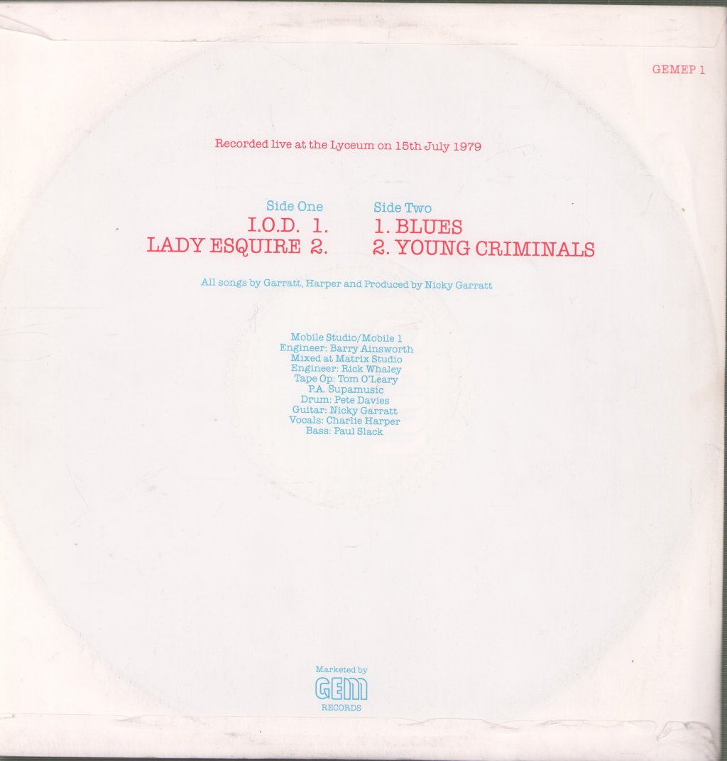 UK Subs - For Export Only - 12 Inch