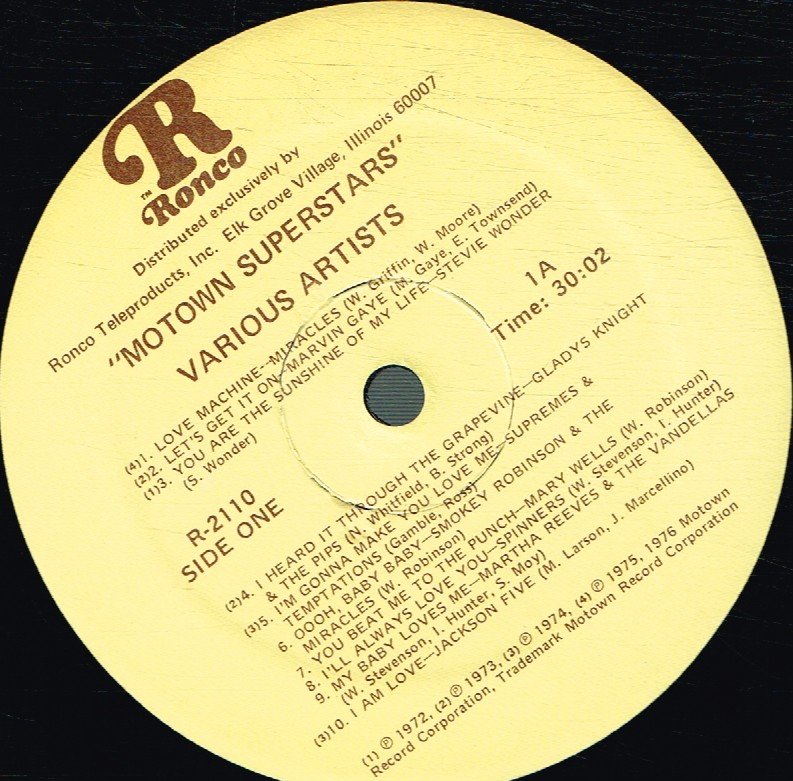 Various Artists - Motown Superstars - Lp