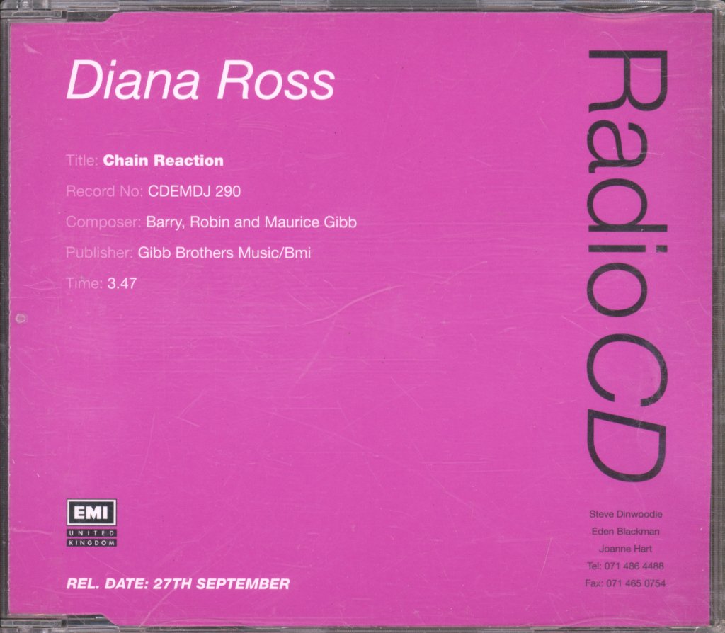 Diana Ross - Chain Reaction - Cd