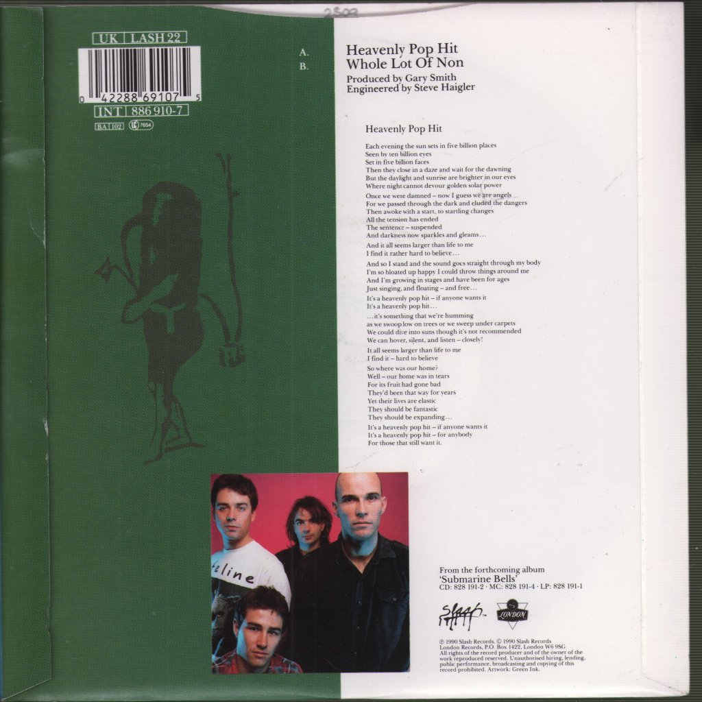 Chills - Heavenly Pop Hit - 7 Inch