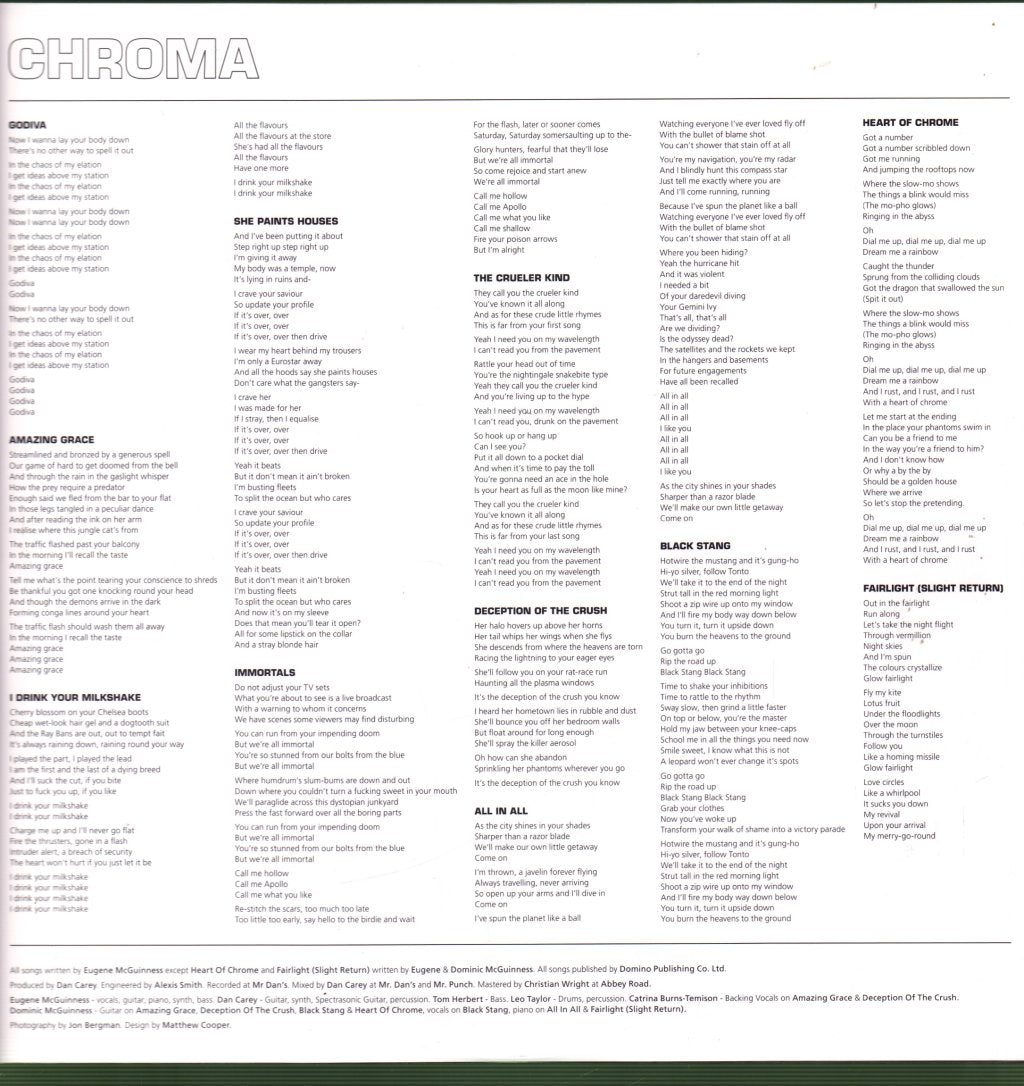 Eugene Mcguinness - Chroma - Lp