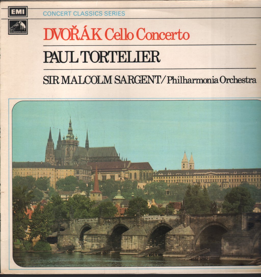 Paul Tortelier - Dvorak Cello Concerto - Lp